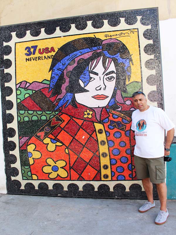 Michael Jackson in Santa Marta RIO Brazil 
