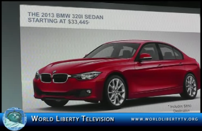 BMW 320i Sedan World Premiere Debut at the NYIAS 2013