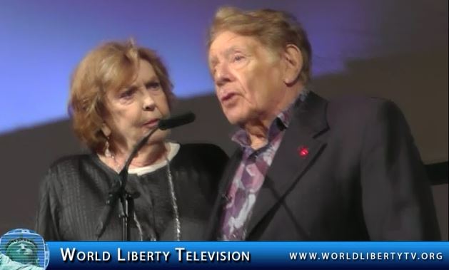 Jerry Stiller and Anne Meara  Receiving the Made in NY Lifetime Achievement Award –New York, 2012