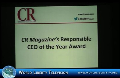 The Corporate Responsibility Magazine (CR) Awards Dinner 2013