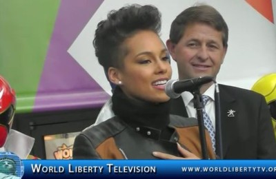 Grammy  Winner Alicia Keys  Introduces  new  Interactive storytelling  APP “MOOKEY” at the 111th , American International Toy Fair 2014