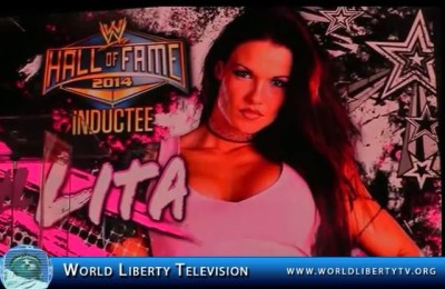 Lita professional wrestler and WWE Diva, to be inducted  WWE Hall of Fame at WrestleMania 30 in New Orleans- 2014