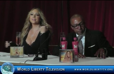 Mariah Carey’s New Flavored Drink Butterfly in partnership with  Go N’Syde -2014