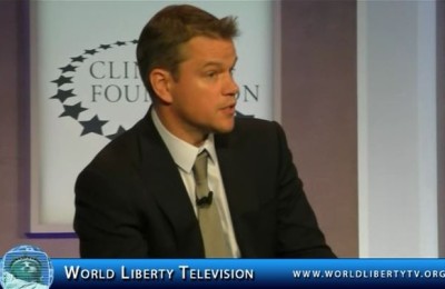 Academy Award Winner Matt Damon’s Water Org at CGI-2014