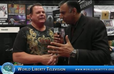 Jerry  “The King” Lawler Wrestling Champion  interview at Comic Con-2014