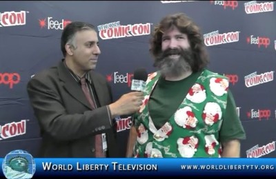 Exclusive interview with Mick Foley ,Hall of Fame Wrestler-2014