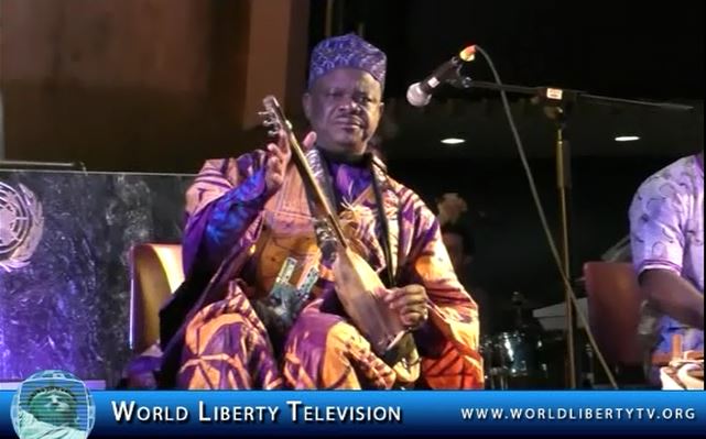 Ebola Concert Performance by Chieck Hamala Diabate and Band at UN-2015