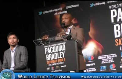 Timothy Bradley VS Manny Pacquiao  111 Fight interview @ NY Press Conf-2016