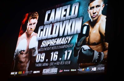 Canelo VS Golovkin Supremacy Middleweight World Championship Press Conference NY -2017