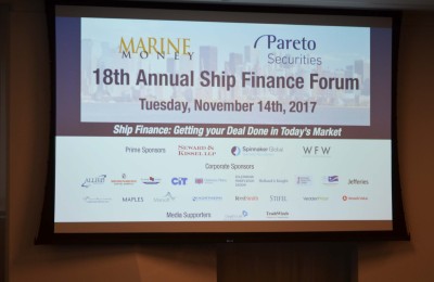 Marine Money’s  18th Annual Ship Finance Forum 2017-NYC