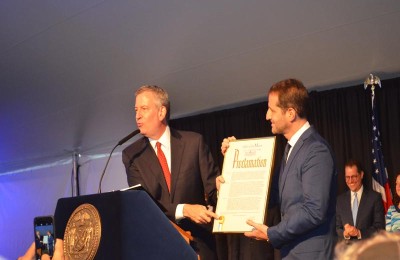 NYC Mayor Bill de Blasio’s Jewish Heritage Event  at Gracie Mansion-2018