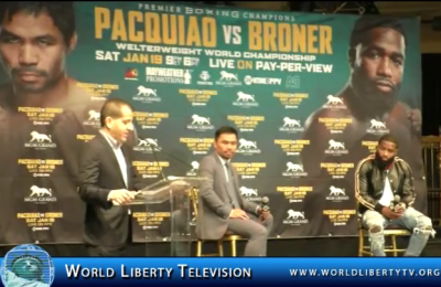 Manny Pacquiao  VS Adrien  Broner  WBA Welterweight  World Title NY Press Conf -2018