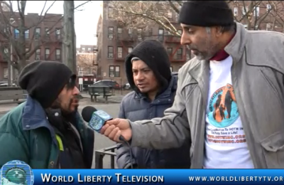 Humanitarians of The World Inc Street Homeless Presentation NY-2019