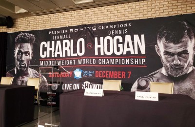 JERMALL CHARLO VS. DENNIS HOGAN  NY PRESS CONFERENCE-2019