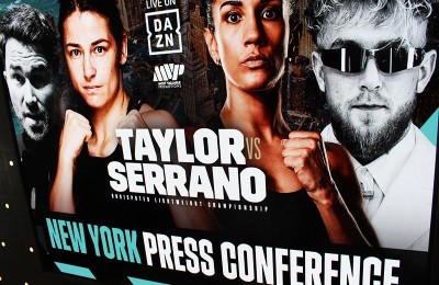 Katie Taylor and Amanda Serrano’s New York Press Conference at MSG-2022