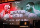 Floyd Mayweather JR. VS John Gotti III REMATCH AUGUST 24 2024- NY Press Conference