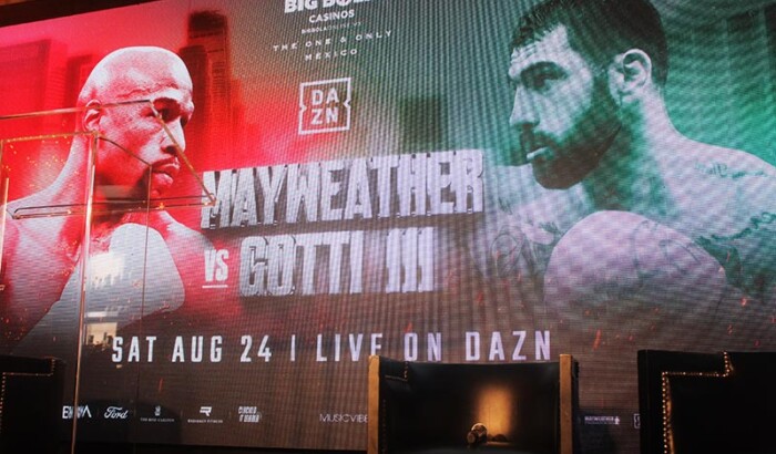 Floyd Mayweather JR. VS John Gotti III REMATCH AUGUST 24 2024- NY Press Conference